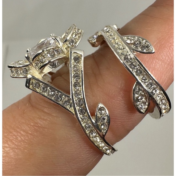 🆕 Silver CZ Ring Set - Picture 12 of 13